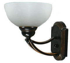 Lode Lighting Wall Lights Houston Indoor Wall Light 1xE27 in Bronze Lights-For-You 1000264