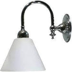 Lode Lighting Wall Lights Loxton Wall Light Brass With Cono Glass by Lode Lighting Lights-For-You 3000175