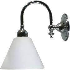 Lode Lighting Wall Lights Loxton Wall Light Brass With Cono Glass by Lode Lighting Lights-For-You 3000175