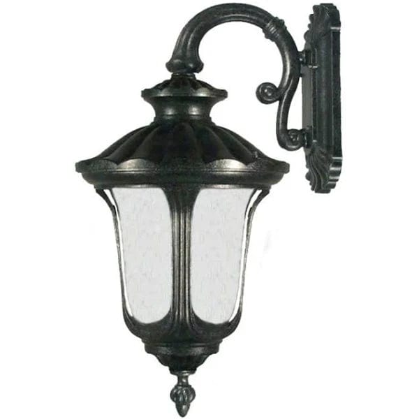 Lode Lighting Wall Lights WATERFORD 1LT SMALL WALL BRACKET EXTERIOR - ANTIQUE BLACK Lights-For-You EXL807BKD8