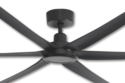 Hunter Pacific Magnum 2 DC 80 inch Ceiling Fan Matt Black