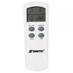 Martec Lighting Bathroom Heaters Fan Accessories - LCD Remote Control Kit - MBHREM Lights-For-You MBHREM 9312375906124