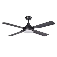 Martec Lighting Ceiling Fans 48" Discovery II AC Ceiling Fan Black, White Lights-For-You MDF1243M 9312375905240