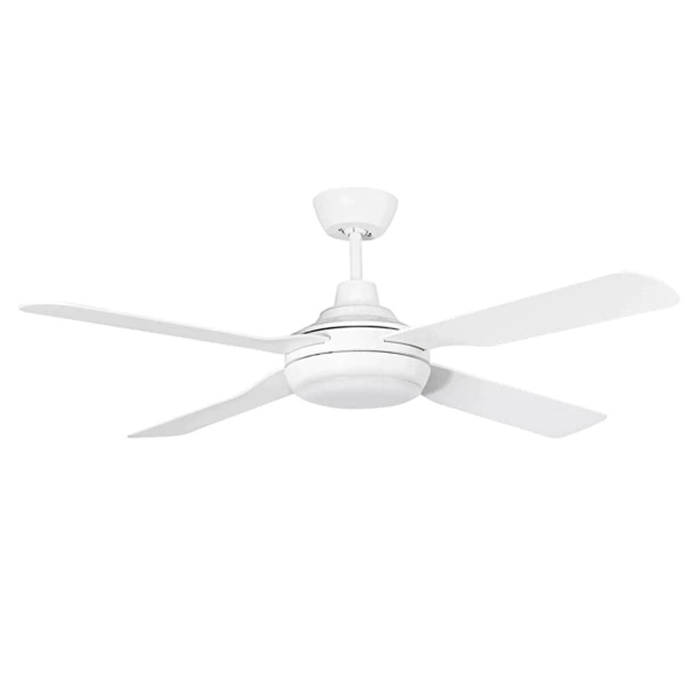 Martec Lighting Ceiling Fans 48" Discovery II AC Ceiling Fan Black, White Lights-For-You MDF1243W 9312375905202