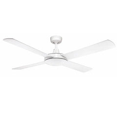 Martec Lighting Ceiling Fans 52" AC Ceiling Fan In White, Black Or Brushed Aluminium Lights-For-You DLS134W 9312375904243