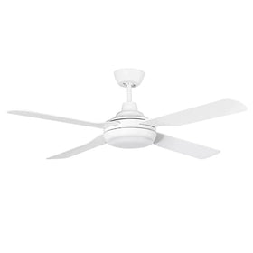 Martec Lighting Ceiling Fans 52" Discovery II AC Ceiling Fan Black, White Lights-For-You MDF1443M 9312375905158