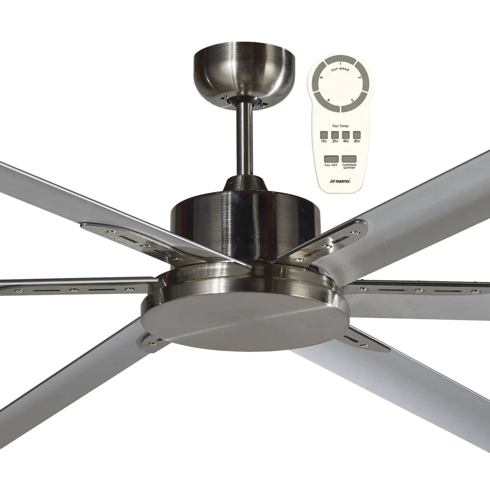 Martec Lighting Ceiling Fans 72" Albatross DC Ceiling Fan w/ Remote & 6 Blades Lights-For-You MAFMBR + MAF180B 9312375903314