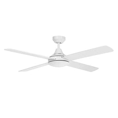 Martec Lighting Fan Accessories 48″ (1220mm) Link AC Ceiling Fan Only in Matt Black or White Lights-For-You FSL124W 9312375905561