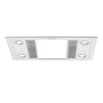 Martec Lighting Lighting Linux DC 3 in 1 Bathroom Heater and Exhaust Fan with Tricolour LED Light in White Lights-For-You MBHLDC1000W