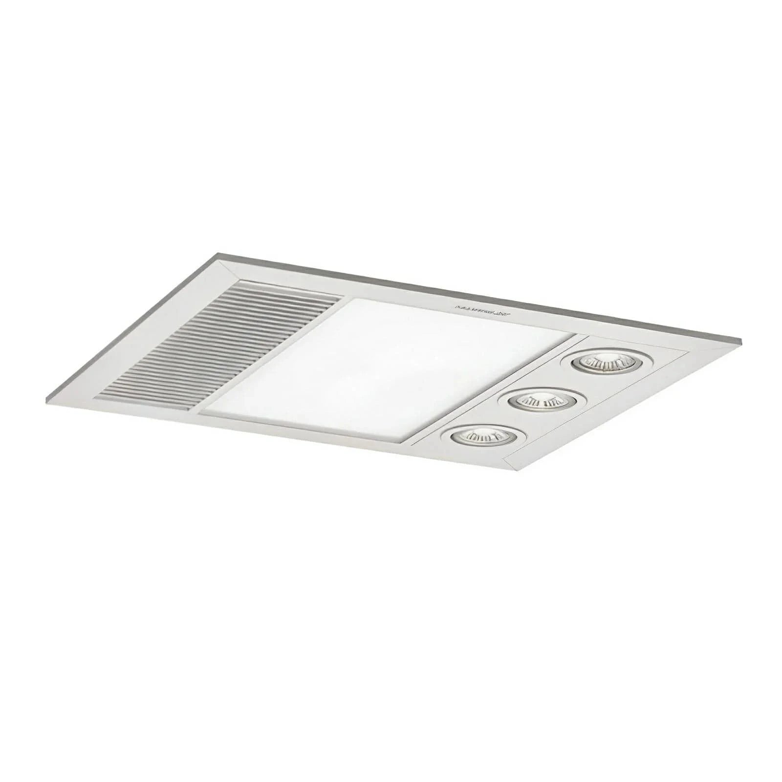 Martec Lighting Lighting Linux DC Mini 3 in 1 Bathroom Heater and Exhaust Fan with Tricolour LED Light in White Lights-For-You MBHMDC1000W