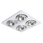 Martec Lighting Lighting Striker 4 – 3 in 1 Bathroom Heater and Exhaust Fan with Tricolour LED Light in White Lights-For-You MBHS4LW