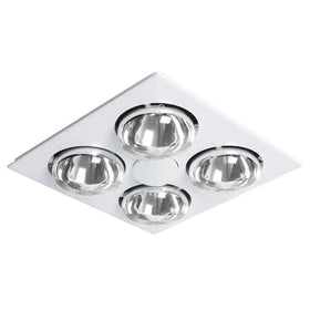 Martec Lighting Lighting Striker 4 – 3 in 1 Bathroom Heater and Exhaust Fan with Tricolour LED Light in White Lights-For-You MBHS4LW