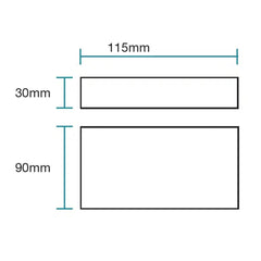 Martec Lighting Outdoor Up/Down Wall Lights Modus LED Up/Down Wall Light 10w Lights-For-You