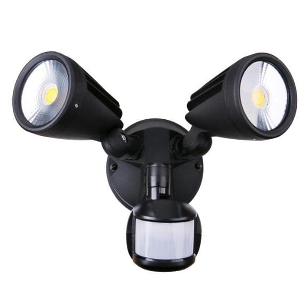 Martec Lighting Security Lights Fortress II Double Exterior LED Security Light Lights-For-You MLXF3452MS 9312375505945