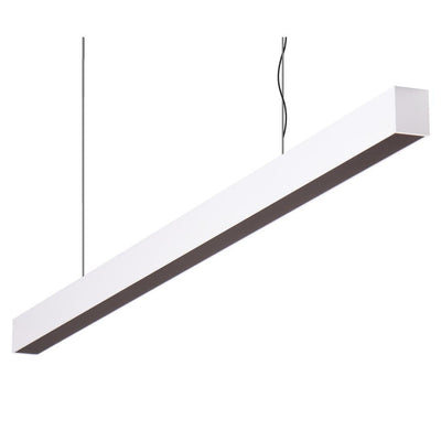 Domus Maxi 40 1.2m Long Pendant White Dimmable 4k Flat Diffuser