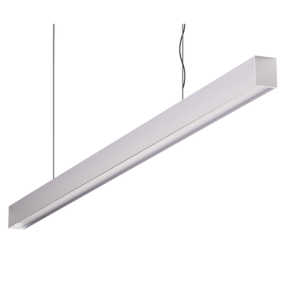 Domus Maxi 40 1.2m Long Pendant Aluminium Dimmable 4k Low Diffuser