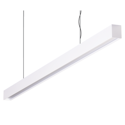 Domus Maxi 40 1.2m Long Pendant White Dimmable 4k Low Diffuser
