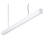 Domus Maxi 40 1.2m Long Pendant White Dimmable 4k Low Diffuser