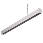 Domus Maxi 40 1.7m Long Pendant Aluminium Dimmable 3k Flat Diffuser
