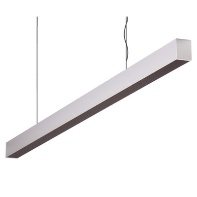 Domus Maxi 40 1.7m Long Pendant Aluminium Dimmable 4k Flat Diffuser