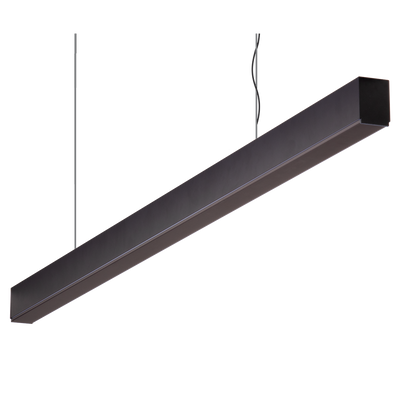 Domus Maxi 40 1.7m Long Pendant Black Dimmable 3k High Diffuser