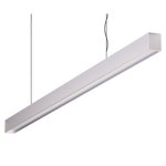 Domus Maxi 40 1.7m Long Pendant Aluminium Dimmable 3k Low Diffuser
