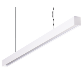 Domus Maxi 40 1.7m Long Pendant White Dimmable 4k Low Diffuser