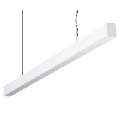Domus Maxi 40 2.4m Long Pendant White Dimmable 3k High Diffuser