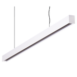 Domus Maxi 40 2.4m Long Pendant White Dimmable 3k Low Diffuser