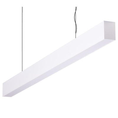 Domus Maxi 50 1.2m Long Pendant White Dimmable 4k