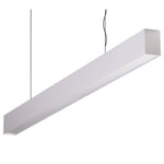 Domus Maxi 50 2.4m Long Pendant Aluminium Dimmable 3k