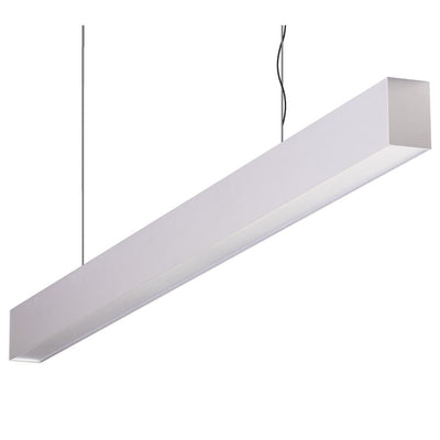 Domus Maxi 50 2.4m Long Pendant Aluminium Dimmable 4k