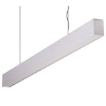 Domus Maxi 50 2.4m Long Pendant Aluminium Dimmable 3k