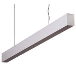Domus Maxi 50 2.4m Long Pendant Aluminium Dimmable 3k