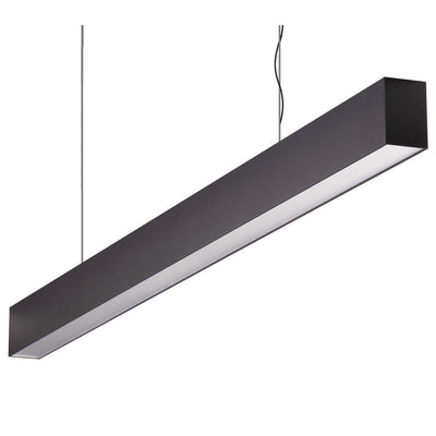 Domus Maxi 50 2.4m Long Pendant Black Dimmable 3k