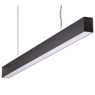 Domus Maxi 50 2.4m Long Pendant Black Dimmable 3k