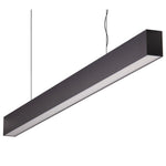 Domus Maxi 50 2.4m Long Pendant Black Dimmable 3k