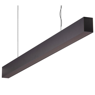 Domus Maxi 50 2.4m Long Pendant Black Dimmable 3k