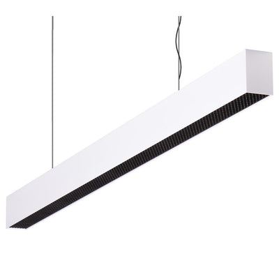 Domus Maxi 50 2.4m Long Pendant White Dimmable 3k