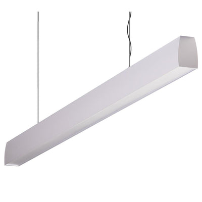 Domus Maxi Curve 1.2m Long Pendant Aluminium Dimmable 3k