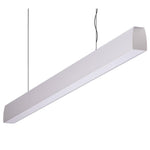Domus Maxi Curve 1.2m Long Pendant Aluminium Dimmable 4k