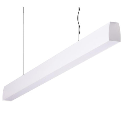 Domus Maxi Curve 1.2m Long Pendant White Dimmable 4k