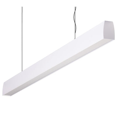 Domus Maxi Curve 1.2m Long Pendant White Dimmable 4k