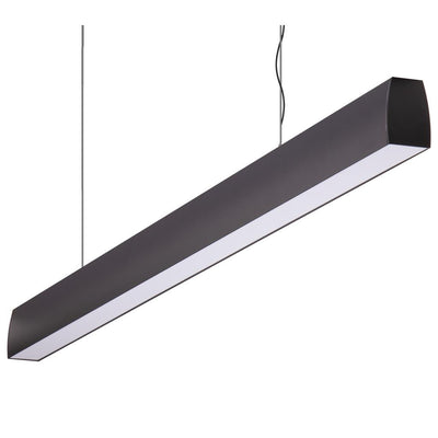 Domus Maxi Curve 1.7m Long Pendant Black Dimmable 3k