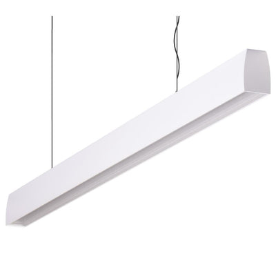 Domus Maxi Curve 1.7m Long Pendant White Dimmable 3k