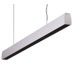 Domus Maxi Curve 2.4m Long Pendant Aluminium Dimmable 4k