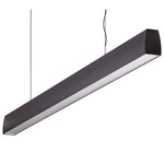 Domus Maxi Curve 2.4m Long Pendant Black Dimmable 4k