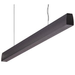 Domus Maxi Curve 2.4m Long Pendant Black Dimmable 3k