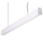 Domus Maxi Curve 2.4m Long Pendant White Dimmable 4K