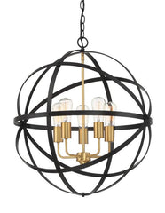 MDA Indoor Pendants 5 / Bronze / E27 Apollo Iron Sphere Candelabra with beautiful design by MDA Lights-For-You PDT1382BZM7